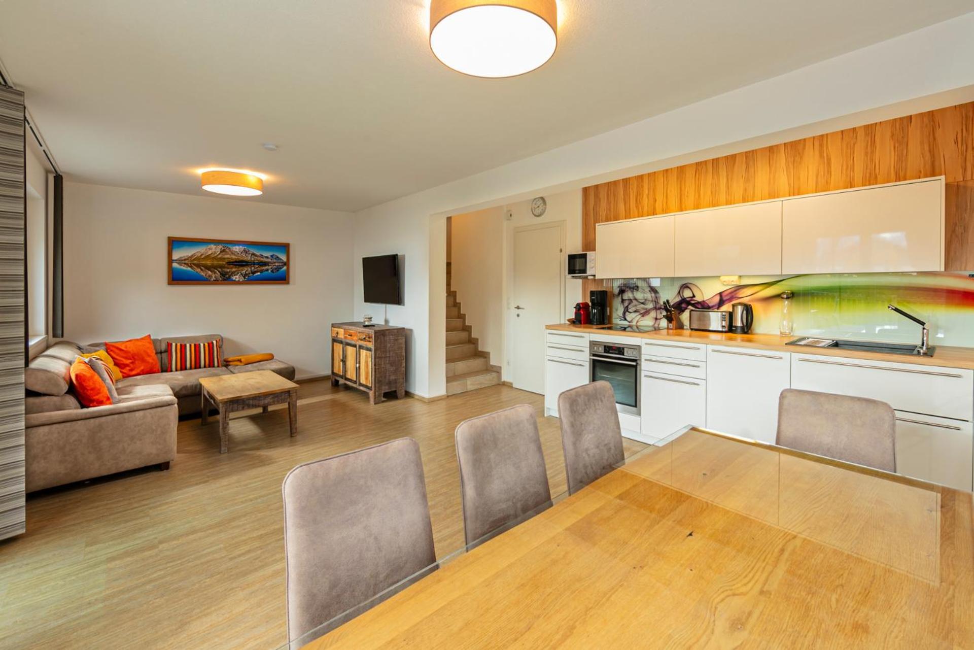 H21 - Modernes Ferienhaus 145Qm, 4Sz, Wellnessbereich Mit Sauna Und Dachterrasse Mit Panoramablick, Kuehlen Und Heizen Mit Geothermie Fuegen Ngoại thất bức ảnh